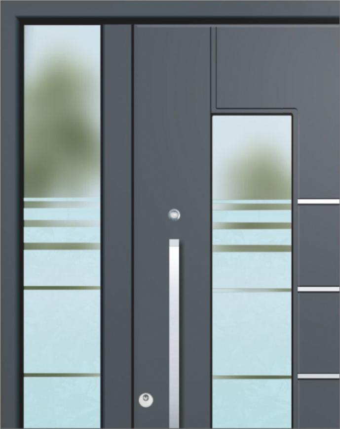 Haustüren Aluminium grau Haustüren Aluminium grau (oder also weiß)